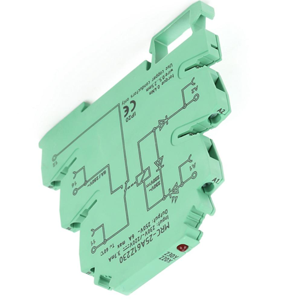 6.2mm Thickness Ultra-thin Relay 230VAC/220VDC Ultra-thin PLC Relay  Industrial Control