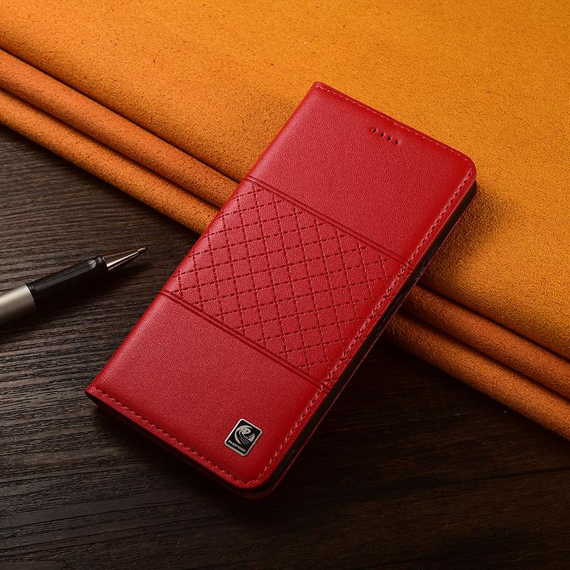 Genuine Leather Case For Samsung Galaxy A55 A56 A35 A36 A15 A16 A17 A25 A26 A54 A34 A24 A14 A73 A53 5G Flip Wallet Phone Cover