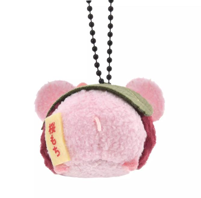 Disney Minnie Plush Keychain Japanese Sweets TSUM TSUM Japan NEW
