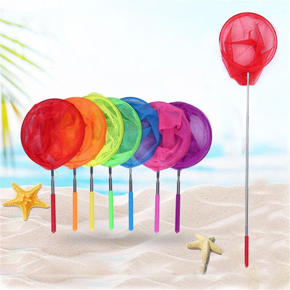 Extendable Lightweight Dragonfly Butterfly Net Telescopic Kids Fishing Net Insect Catch Mesh