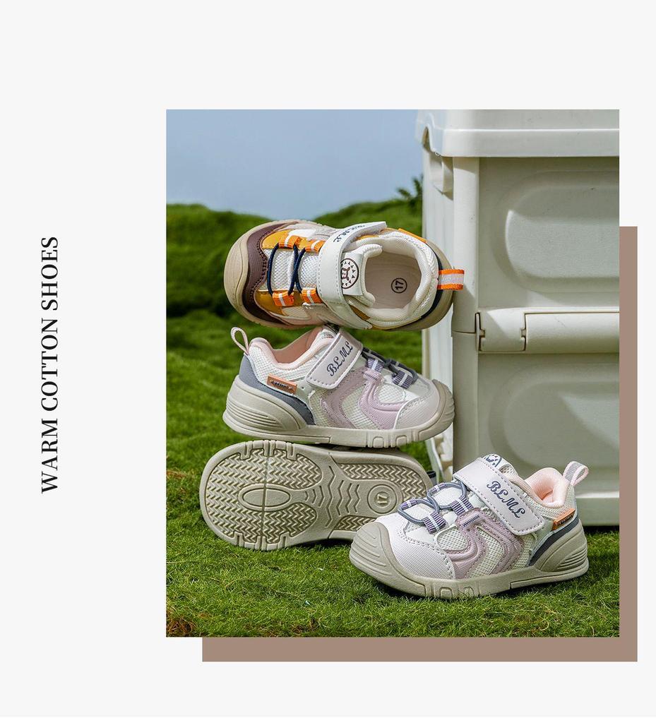 Spring 2026 Soft Sole Non-Slip Shoes for Boys and Baby Girls - Breathable, Casual, and Comfortable for Walking
