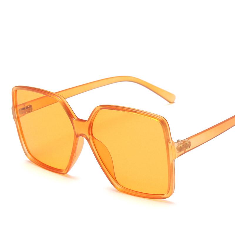 New Oversized Rectangle Sunglasses Women's Fashion Square Sun Glasses Men's Classic Vintage Eyewear Uv400