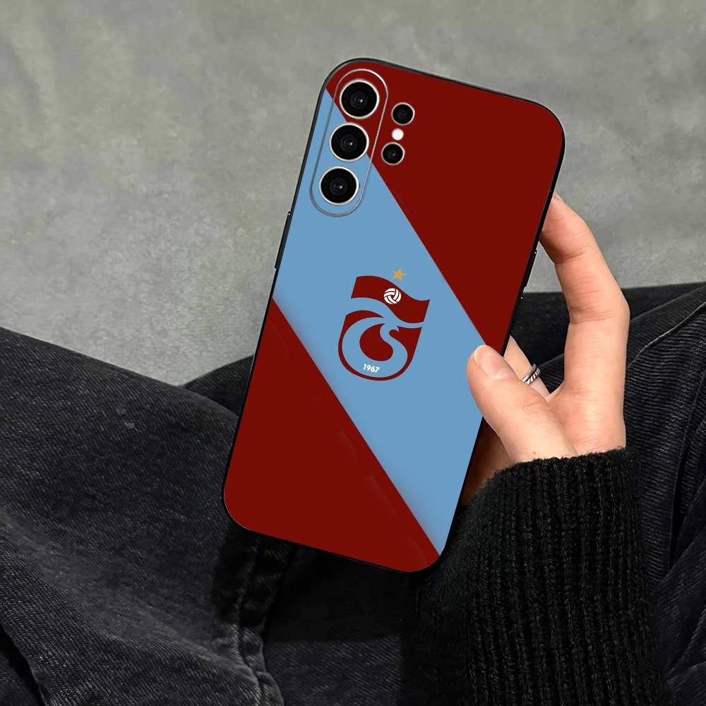 Trabzonspor Phone Case For Samsung S25,S24,S21,S22,S23,S30,Ultra,S20,Plus,Fe,Note,10,9,5G Black Cover