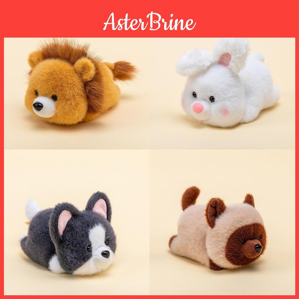 Cute Plush Lion And Bunny Stuffed Animals For Kids Gift Soft Toy Durable Pp Cotton
