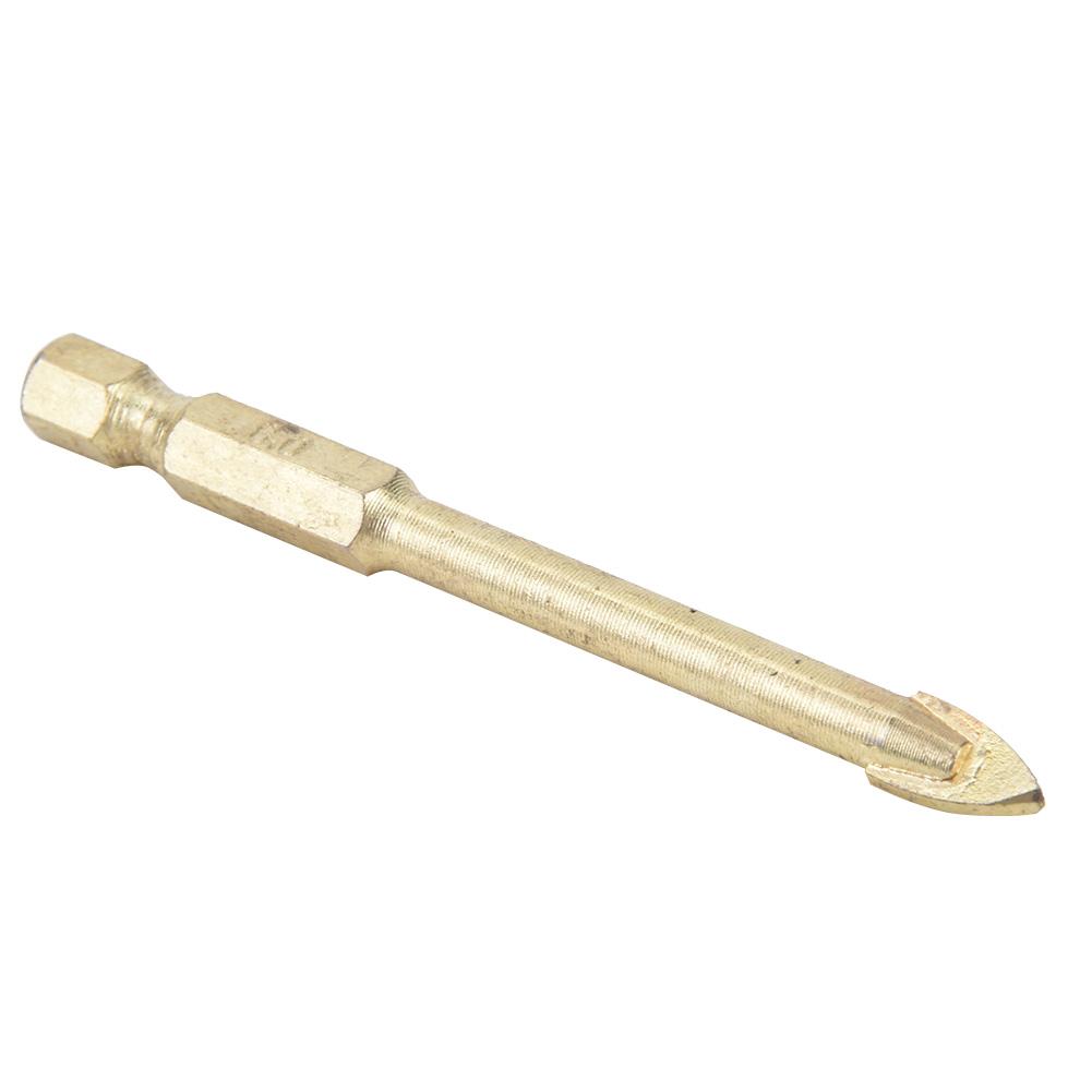 10pcs 8mm Carbide Hex Shank Triangle Spear Head Drill Bits for Ceramic Tile Glass Wood