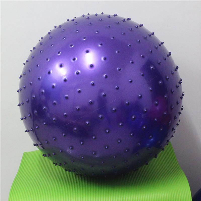 

Утолщенный взрывозащищенный с точечным массажем мяч для йоги 75 см фитнес-мяч для беременных женщин акушерский мяч для йоги фиолетовый