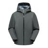 Men Women Waterproof Windproof Hiking Jacket Outdoor Climbing Raincoat Lightweight Fall Season Hooded Shell Coat