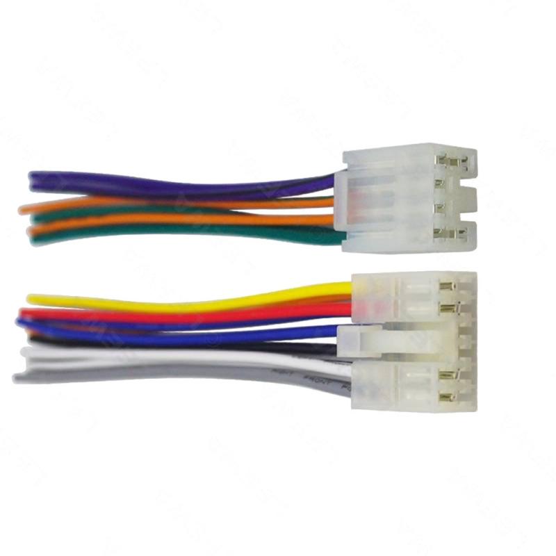 Car Audio Stereo Wiring Harness Adapter Plug Cd Machine Modified Wire Male Harness Replacement Parts