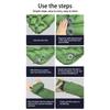Outdoor Camping Sleeping Pad Folding Sleep Mat Beach Inflat Mattress with Pillows Ultralight Air Mat Travel Hiking New
