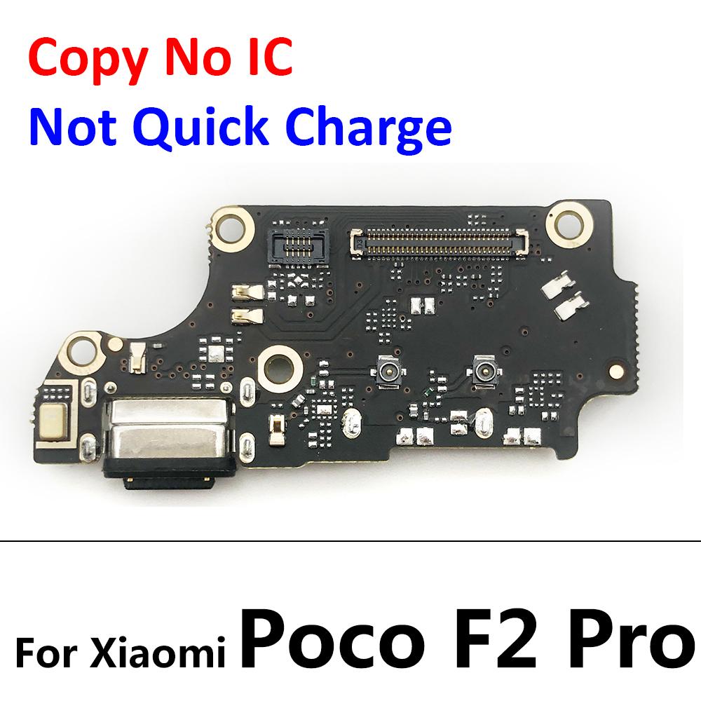 

Новый для Xiaomi Poco F1 F2 Pro F3 X3 X4 M3 M4 Pro 4G 5G USB-порт, зарядное устройство, док-станция, разъем для зарядки, гибкий кабель, микрофон Poco F2 Pro No IC