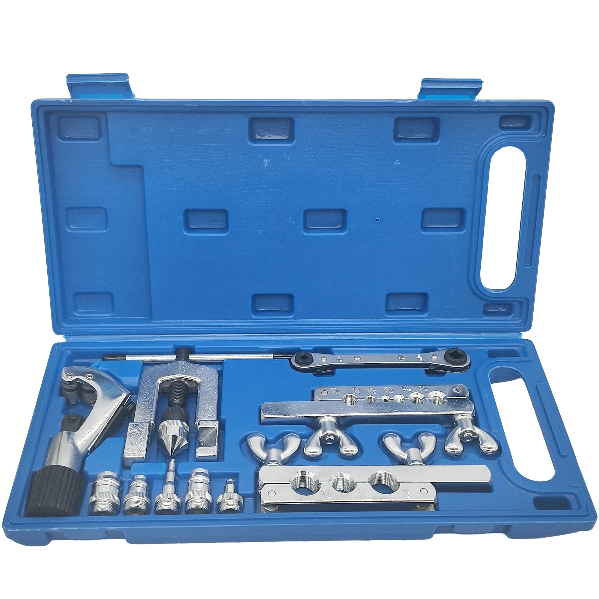 

НОВЫЙ набор инструментов для развальцовки и обжима мягких медных трубок холодильного оборудования под углом 45 градусов Ct-278, двойное расширение труб и устья