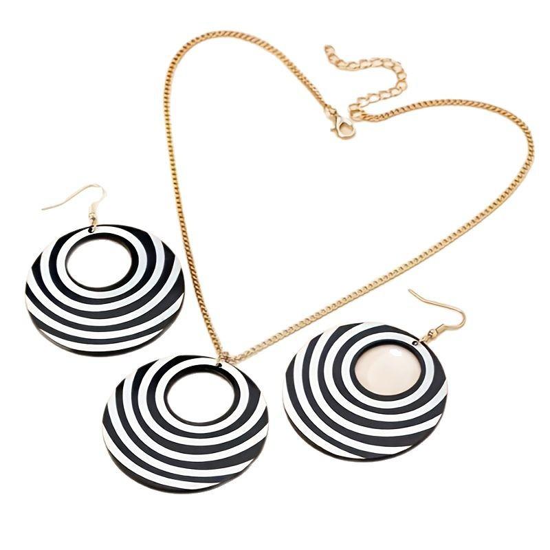 Fashion  Jewelry Set Necklace Earrings For Women Ladies