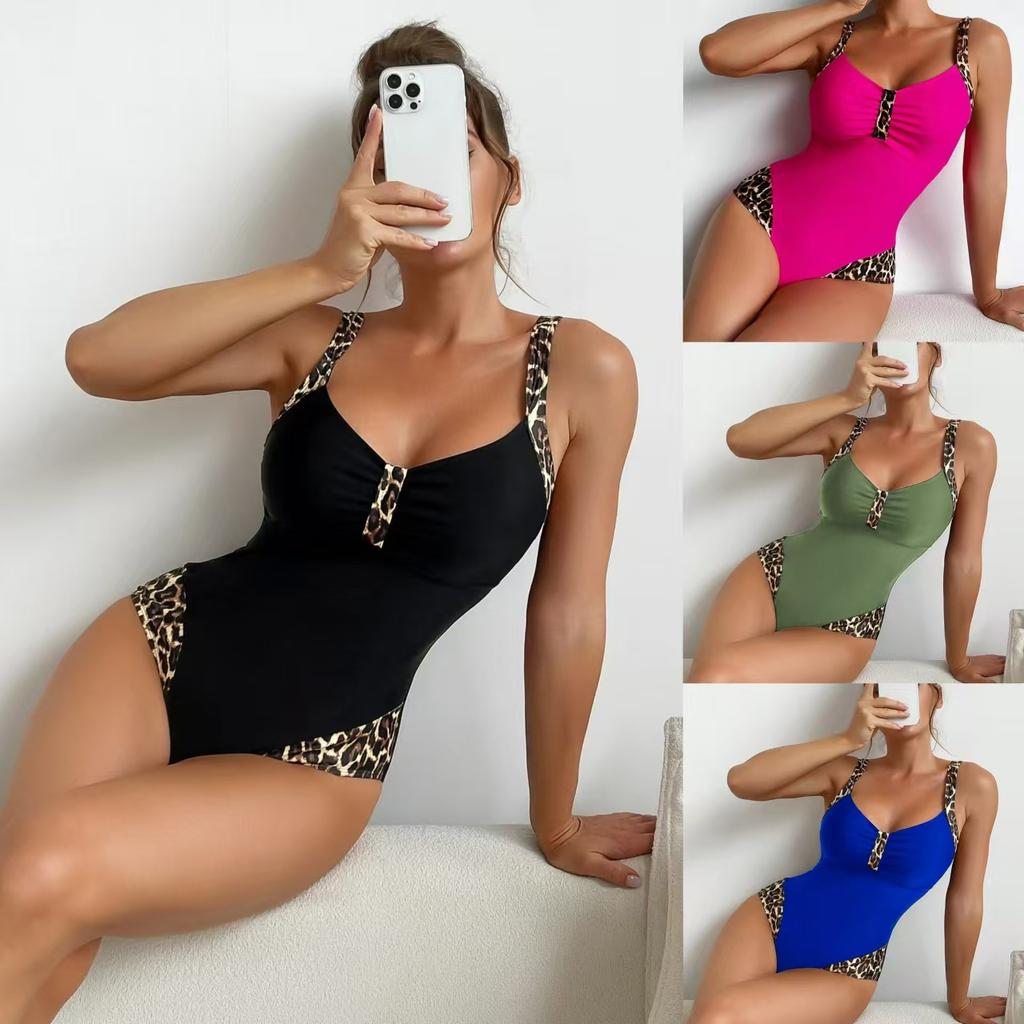 Women’s One-Piece Bikini Swimsuit, Sexy Tight Fit Backless Swimwear, Slimming High-Stretch Monokini Bathing Suit