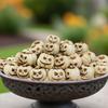 20PCS Resin Halloween Pumpkin Decorations - Reusable Creepy Mini Realistic Pumpkins Creative and Interesting Garden Ornaments