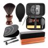 Kit Profesional de Îngrijire a Discurilor cu 7 Piese, Include Perie cu Fibre de Carbon pentru Ac și Suflantă cu Aer și Geantă de Depozitare