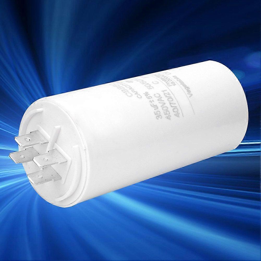 CBB60 450V 35uf Motor Start Run Capacitor with Screw Nut for Washing Machine