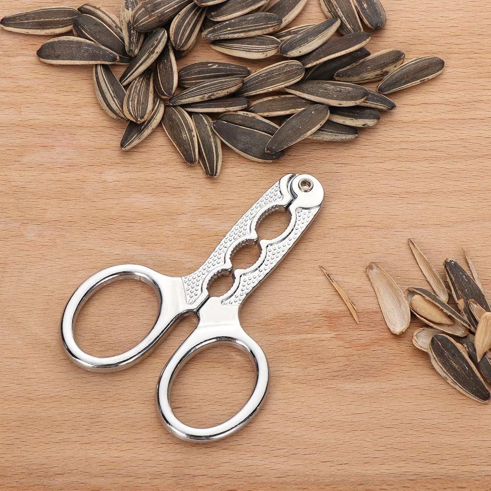 Nutcracker Stainless Steel Kitchen Tools Nut Cracker Plier Melon Seed Opener