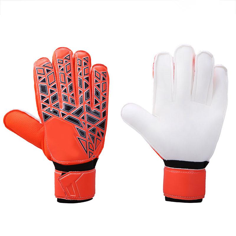 China Manufacturer Cheap Contact Latex Finger protection Football Goalkeeper Gloves for Kids