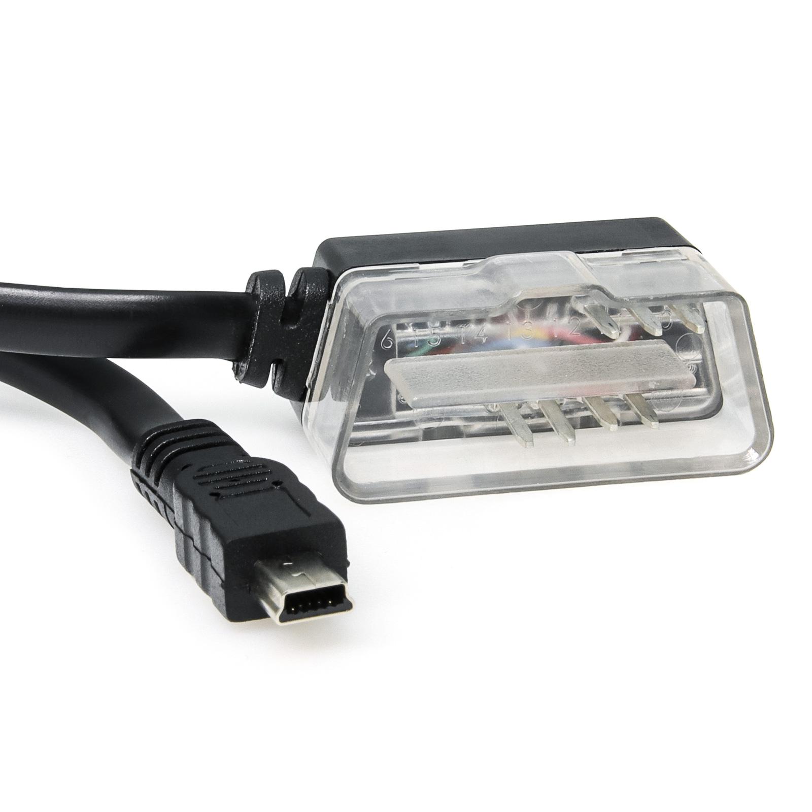 

Car Wire Cable Head Up Display OBD Cable Wire OBD2 Cable 18cm Universal For Car Heap Up Display OBD 2 USB Connect Cable