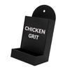 2pcs Hanging Design Gravity Feeder Plastic Material Hanging Chicken Feeder  Poultry Farm