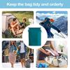 Waterproof drawstring bag dustproof storage bag foldable and reusable travel bag for Swimwear Clothes Camping