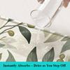 Luxury Floral Bath Mat - Extra Thick & Quick Dry Sponge - Super Absorbent, Skin-Friendly, Non-Slip Bathroom Rug - Elegant Style