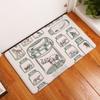 Carpet Door Mat Indoor Floor Mat Non-slip Rug Retro Oil Painting Printing Kitchen Entrance Door Mat