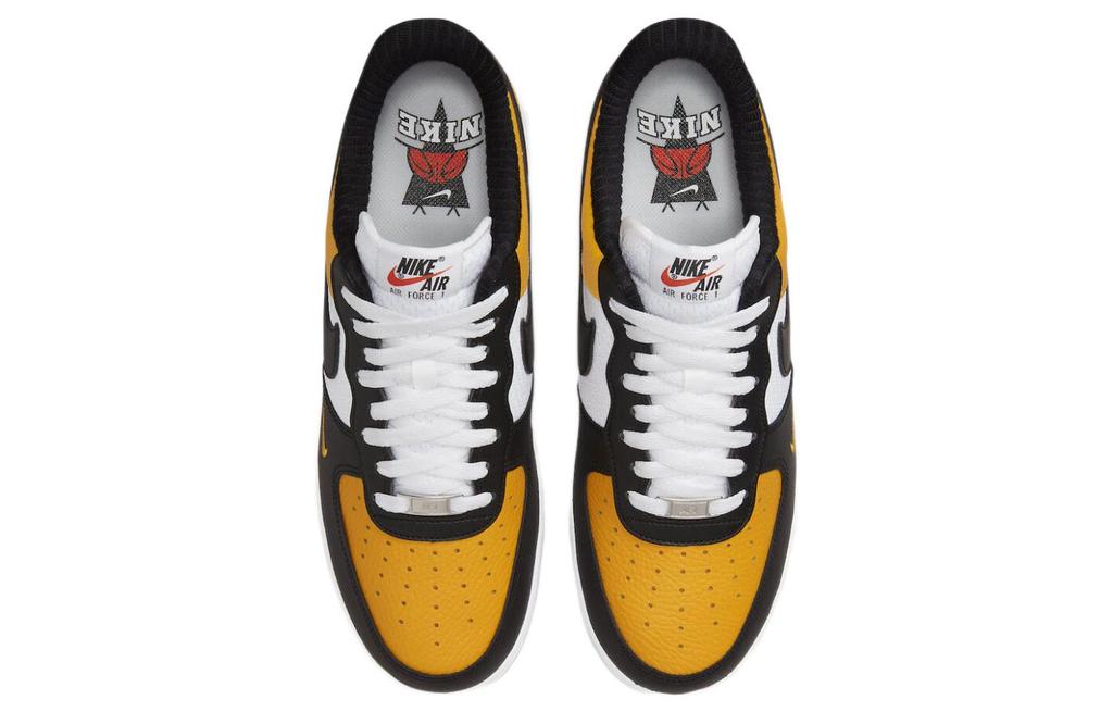 Nike Air Force 1 Low '07 LV8 Black Gold Jersey Mesh DQ7775-700
