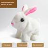 Kids Interactive Toys White Rabbit Simulation Plush Toys Kids Gifts