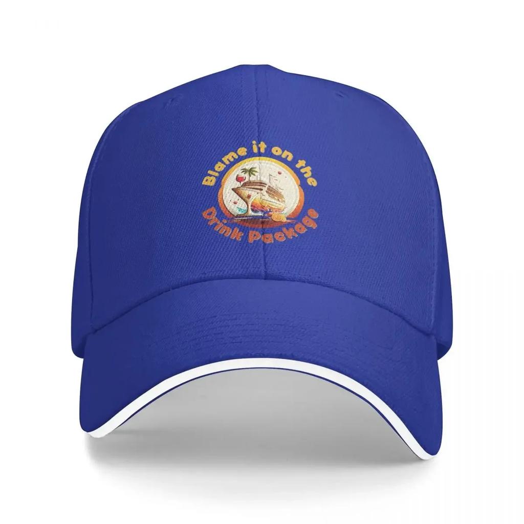 Blame It On The Drink Package Cap Fashion Casual Baseball Caps Adjustable Hat Hip Hop Summer Unisex Baseball Hats