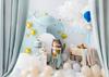 Partydeco Baner Oh Baby Z Fredzlami 2 5 M Blekit