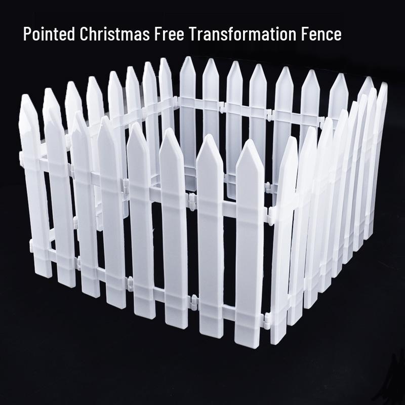 Christmas Tree and Shop Window Decorative Fence