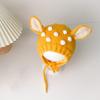Adorable Infant Knitted Hat Soft Baby Beanie Cap New Deerlet Baby Hats  Winter