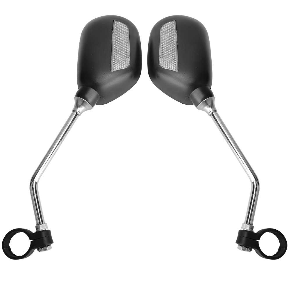 1 Pair Left & Right Mountain Bike Rearview Mirror Safety Bicycle Cycling Rear View Adjustable