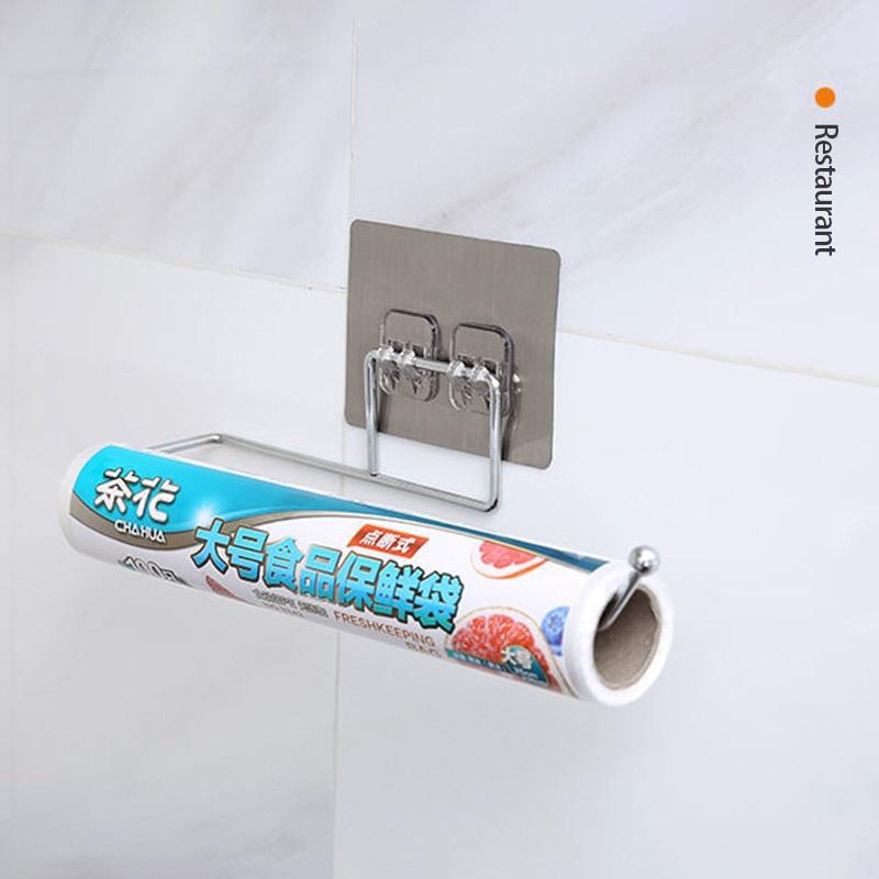 Hanging Bathroom Toilet Paper Holder Roll Paper Holder Towel Rack Stand Storage Rack Kitchen Toilet Paper Holder Tissue Holder