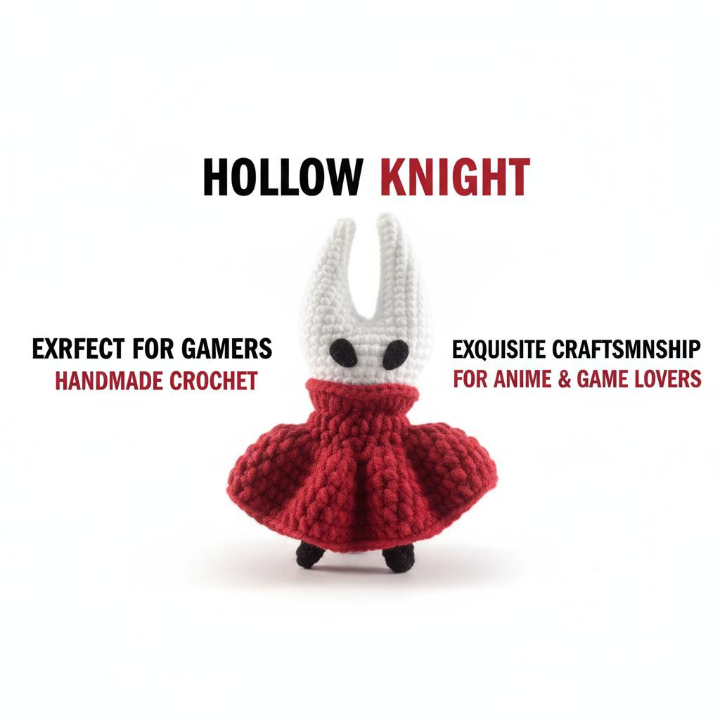 3D Handmade Hollow Knight 2 Hornet Keychain Hanging Decor for Game Lovers Gift Handmade Decorative Toy Christmas Gifts