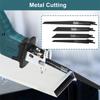Cordless Brushless Electric Reciprocating Saw Variable Speed Metal Wood Cutting Power Tool with Tool Case