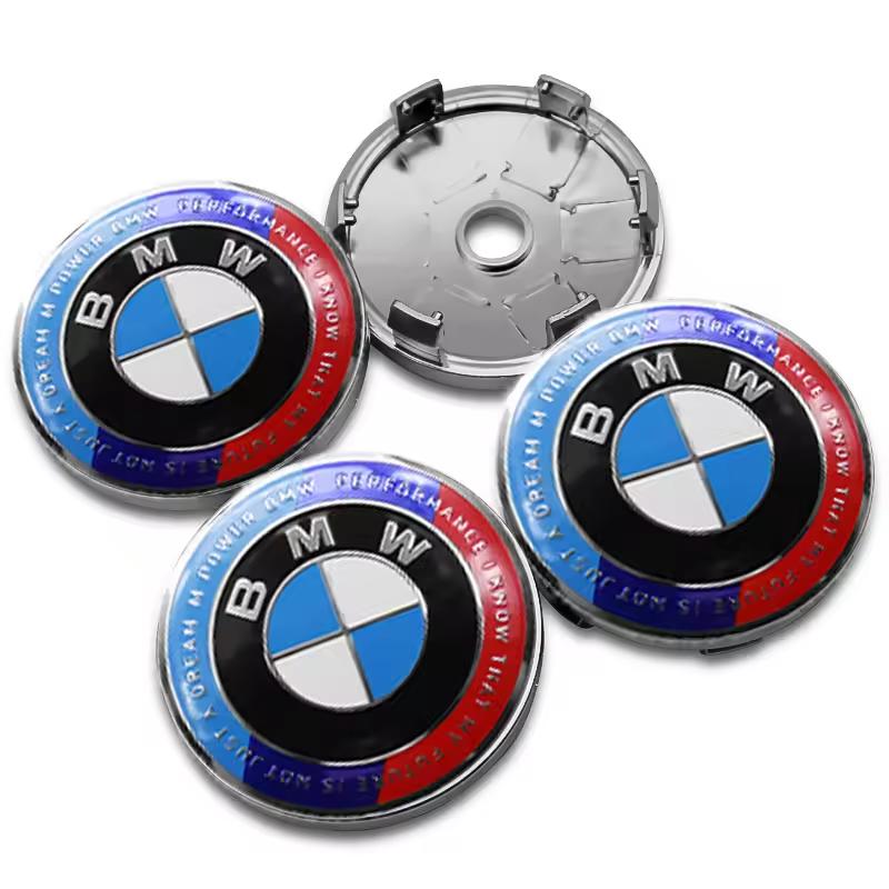 ORCL3 4Pcs 68/56mm Wheel Center Caps Hub Car Rims Dust-proof Cover Hubcap For BMW 50TH G20 G32 G11 X3 X5 X4 X6 X7 G30 G12 F30 F40 G02