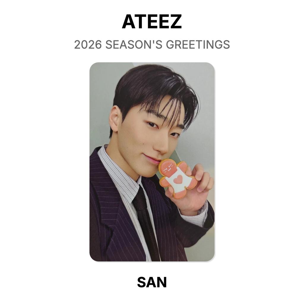 ATEEZ 2026 SEASON'S GREETINGS Official Photocard
