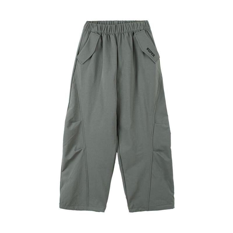 Boys' Casual Parachute Cargo Pants