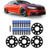 Car Hub Centric Wheel Spacers Kit 15mm 20mm Replacement for W203 C Class C230 C240 C320 C32 2002-2007(Bleu )