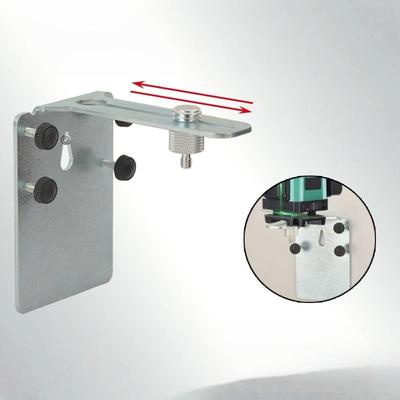 1 Peça Suporte de Nível de Parede Metal Posicionador Fácil Instalação Nível Ajustável Suporte de Parede Suporte de Nível