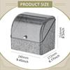Bread Bin Box with Lid Entryway Storage Large Capacity Makeup Countryside