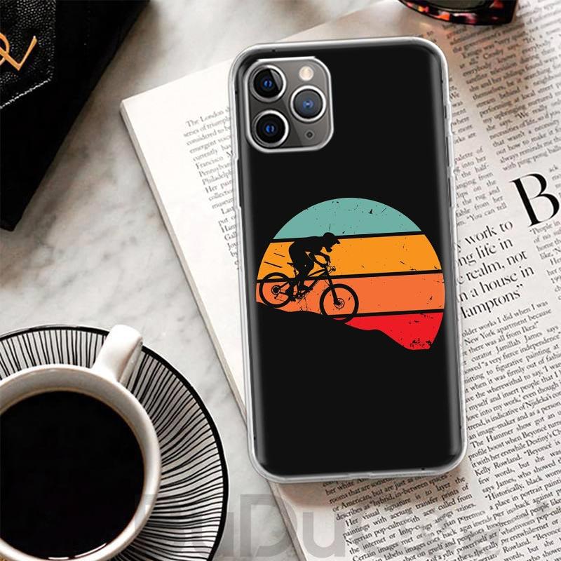 Bicycle Bike Sport Cover For iPhone 17 Air 16 16E 15 Pro Max 14 Plus 13 Mini Phone Case 12 11 7 8 SE Customized Print Shell 16 1