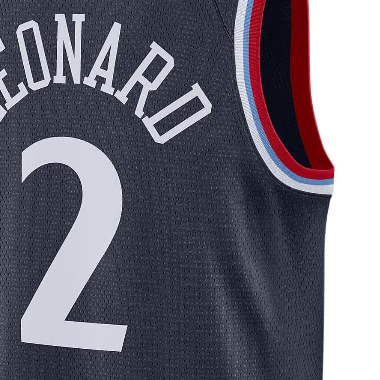 New Nike Kawhi Leonard La Clippers Swingman Icon Edition Men's Nike Dri FIT Nba Jersey FQ4702-419