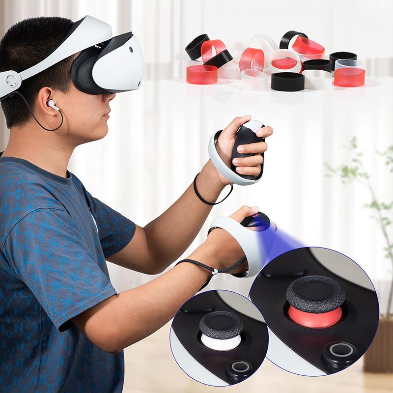 24Pcs Protective Ring For Steam-Deck/Ps5-/Ps4-/Switch- Pro Silicone Ring Cover Protective Ring