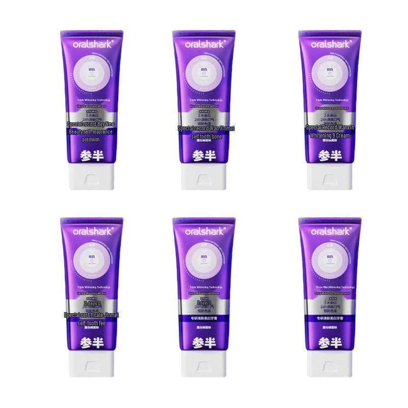 Censen Fresh Whitening & Stain Removal Toothpaste 6x100g