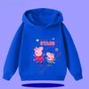 Peppa Pig children's hooded sweatshirt for boys, girls, casual wear, 2026 new style, cartoon print on the shirt