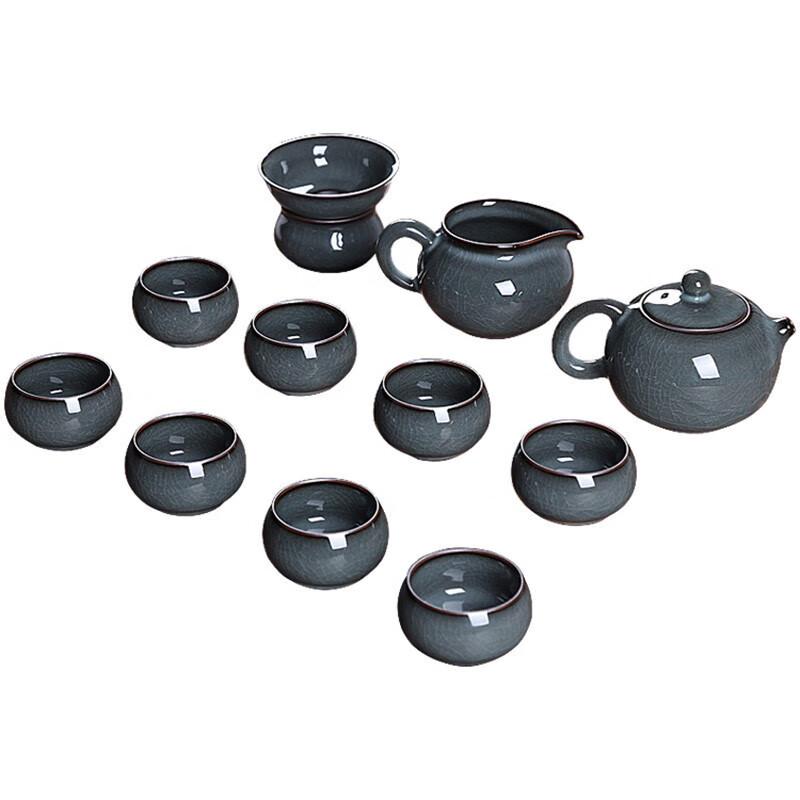 Lihou Longquan Celadon Ge Ware Ice Crackle Tea Set
