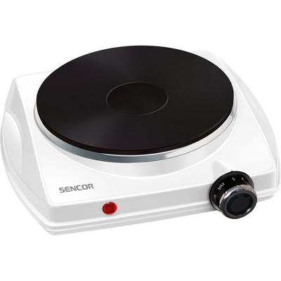 Electric Hob - SENCOR - SCP 1503WH-EUE4 - 1500 W - 1 Burner - White